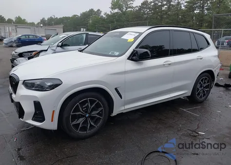 2022 BMW X3 M40I from USA, damaged, VIN 5UX83DP00N9M59957